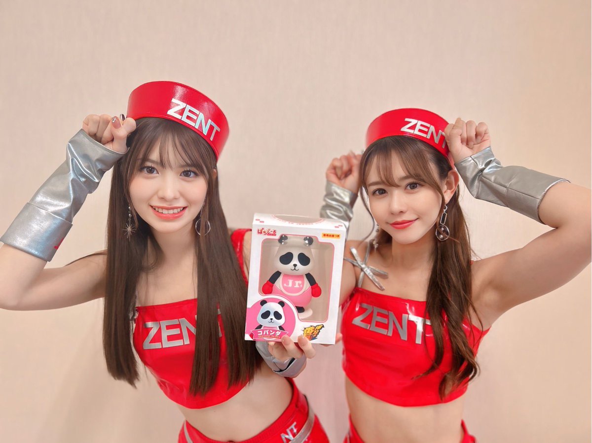 コパンダ完売しました💗 パンダポーズ🐼 #ZENTsweeties2024 #松田蘭