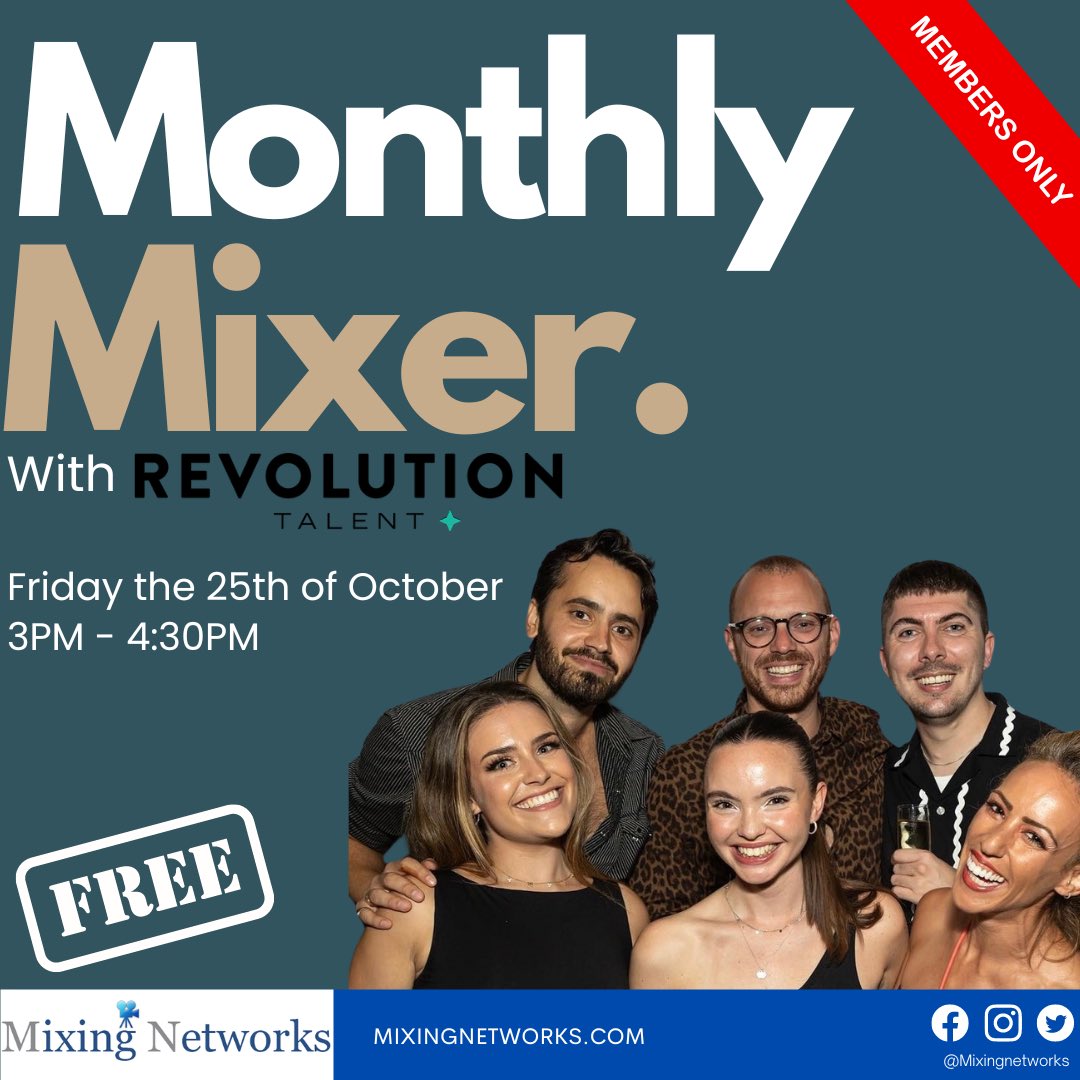 Mixing Networks tweet media