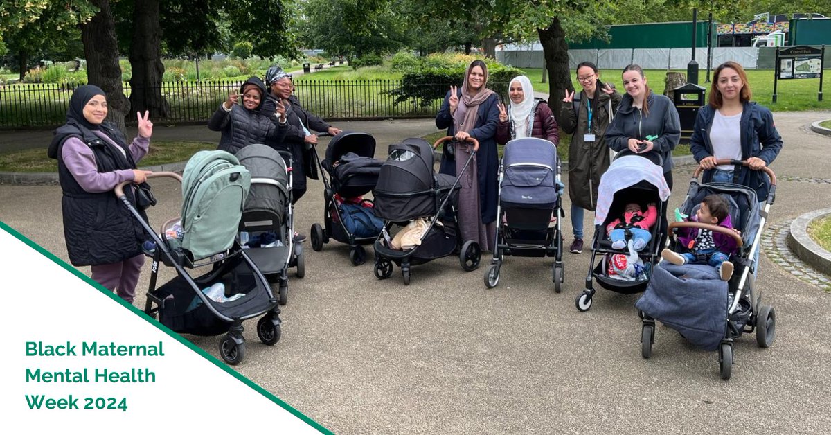 NCTcharity's tweet photo. Today marks the start of #BlackMaternalMentalHealthWeek, a week dedicated to raising awareness of the experiences of Black mothers and birthing people in the UK, this year the theme is #TransformingChange. You can find out more @MotherhoodGroup https://t.co/BNF14G8LK5