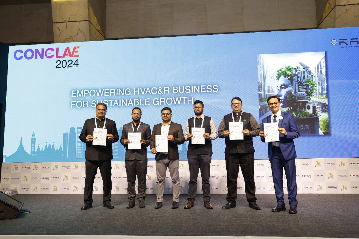 #PublicationRelease #NewThread

<a href="/NRDC/">NRDC 🌎🏡</a> in collaboration with <a href="/teriin/">TERI</a> &amp; <a href="/RataIndia/">RATA INDIA</a> released a #FactSheet at #RATAConclave2024 on the 'Certification &amp; Licensing of Servicing Practices in India’s Refrigeration &amp; Air-Conditioning Sector'. 

Fact Sheet Link: nrdcindia.org/pdf/FINAL_Fact…