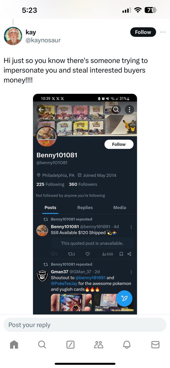 Benny101081 tweet media