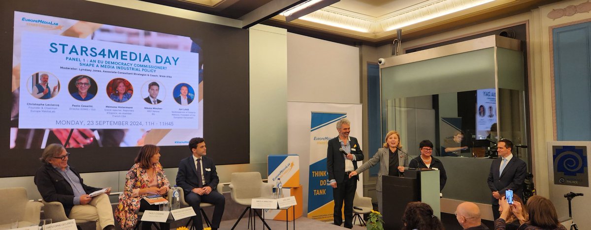 Adam Thomas Mouchtar 🇪🇺 (@adammouchtar) on Twitter photo How are we going to defend our #democracy & #ruleoflaw in the EU & what role does a free media play in the process? <a href="/Stars4Media/">Stars4Media</a> is bringing together key players to help find answers 4 a #DemocracyShield
<a href="/jurilaas/">Jüri Laas</a>
<a href="/sabineverheyen/">Sabine Verheyen</a> <a href="/VeraJourova/">Věra Jourová</a> <a href="/VVChentsov/">Vsevolod Chentsov</a>
<a href="/NikolaMinchev_/">Nikola Minchev</a> How are we going to defend our #democracy & #ruleoflaw in the EU & what role does a free media play in the process? <a href="/Stars4Media/">Stars4Media</a> is bringing together key players to help find answers 4 a #DemocracyShield
<a href="/jurilaas/">Jüri Laas</a>
<a href="/sabineverheyen/">Sabine Verheyen</a> <a href="/VeraJourova/">Věra Jourová</a> <a href="/VVChentsov/">Vsevolod Chentsov</a>
<a href="/NikolaMinchev_/">Nikola Minchev</a>