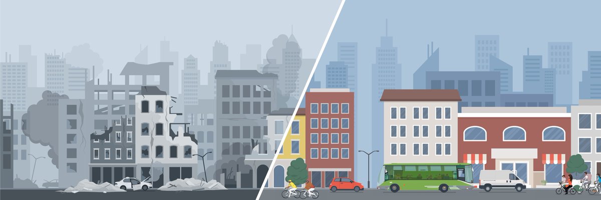 📢 On Oct 16, we will host a round table on innovative reconstruction solutions in (post)-conflict and (post)-disaster contexts.
How can the 🇧🇪 private sector contribute to reconstruction in conflict-affected areas? 🚧 
We will address this question &amp; many others.
#TeamBelgium