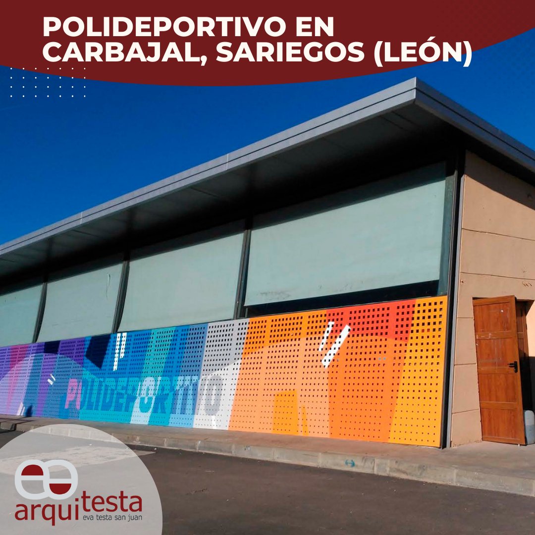 arquitestaleon's tweet photo. 🏀✨ El Polideportivo de Carbajal, diseñado por #Arquitesta, es un moderno complejo que promueve deporte, interacción y diversión en la comunidad.

🚴‍♀️🤾‍♂️ Espacios multifuncionales accesibles para todas las edades, pensados para unir y activar a Sariegos.

#PolideportivoCarbajal https://t.co/ZTuklCBvta