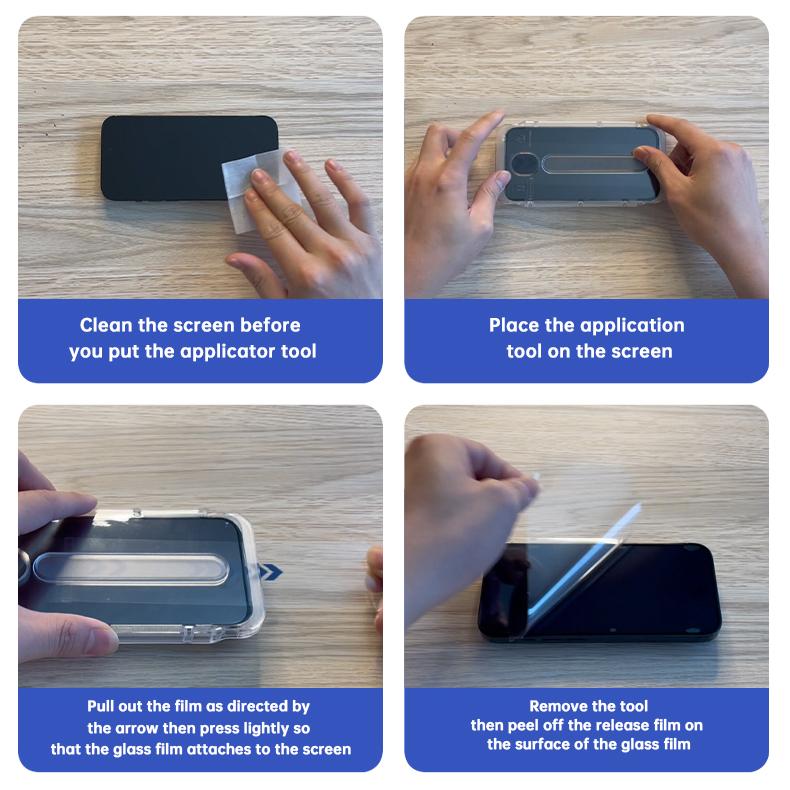 Holly_Crtop's tweet image. Ultimate Dust-Free Installation Experience
Effortless Alignment, No bubbles, No dust, Perfect Protection.
Thanks to our advanced quick alignment technology, you can achieve a perfect fit in seconds without any hassle. 
#screenprotector #privacyfilter #ARfilm #Temperedglass