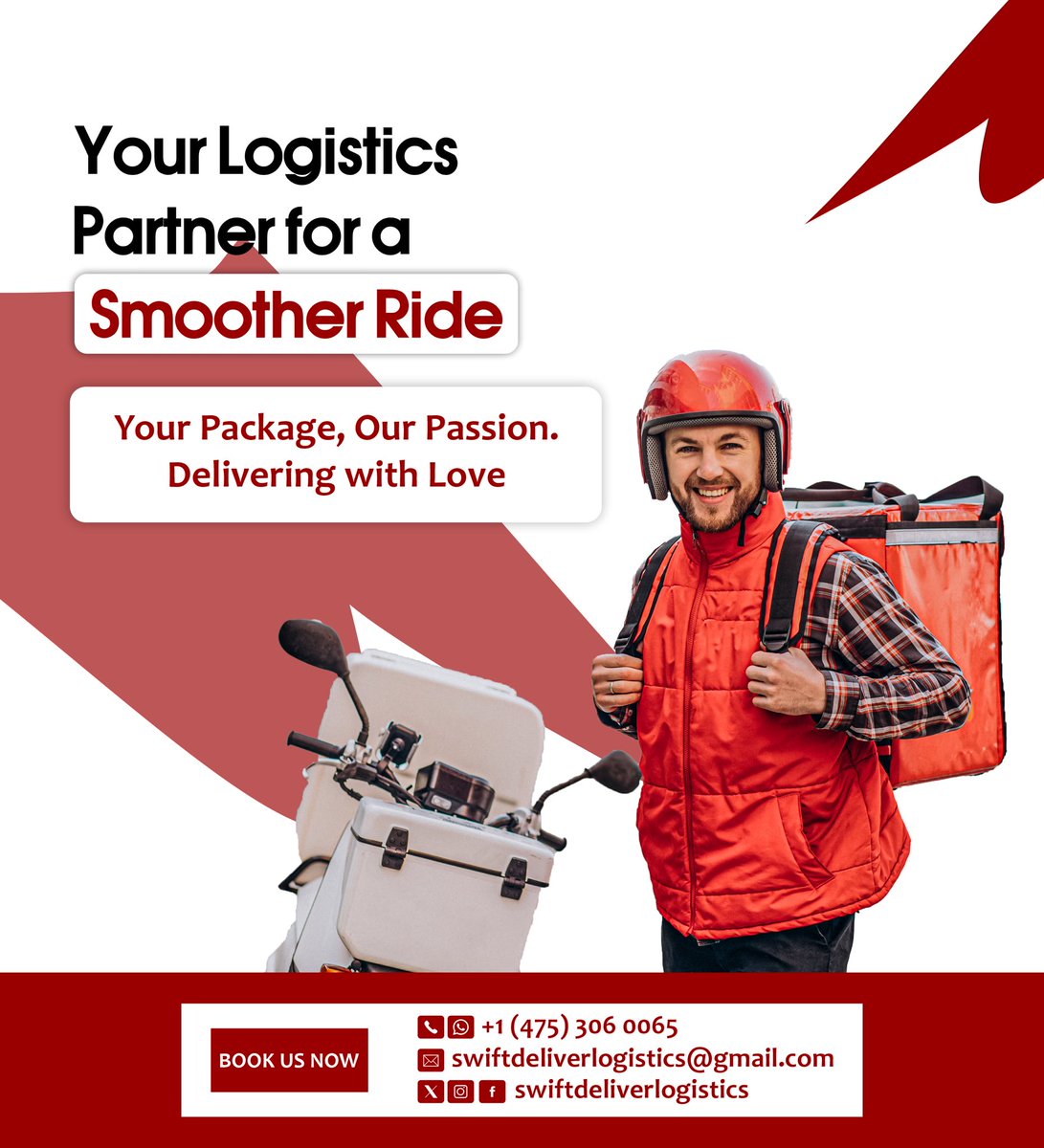 thegrafixlord's tweet photo. Made this Social media design for SwiftDeliver Logistics last week 😮‍💨

I’m available for Gigs/Jobs, can reach me out via DM 🙂

#GraphicDesigner #graphicdesign #socialmediadesign https://t.co/1CNgjgMKKF