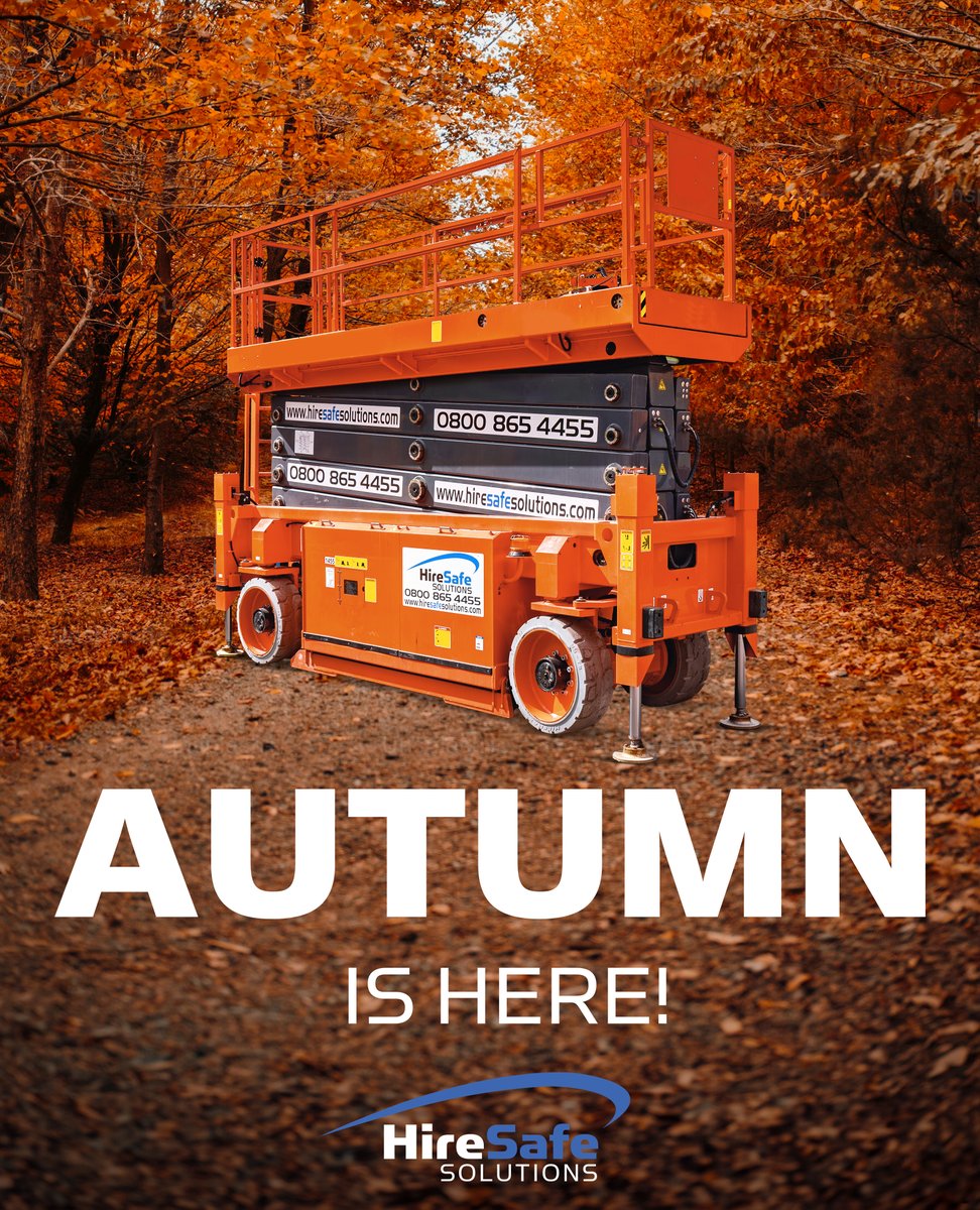 Hire Safe Solutions (@hiresafesol) on Twitter photo 🍁 Autumn is here! 🍁 As the season shifts, so do the demands for powered access equipment...
Speak to our team today to see how we can help!
📞 - 0800 865 4455
📧 - info@hiresafesolutions.com 🍁 Autumn is here! 🍁 As the season shifts, so do the demands for powered access equipment...
Speak to our team today to see how we can help!
📞 - 0800 865 4455
📧 - info@hiresafesolutions.com