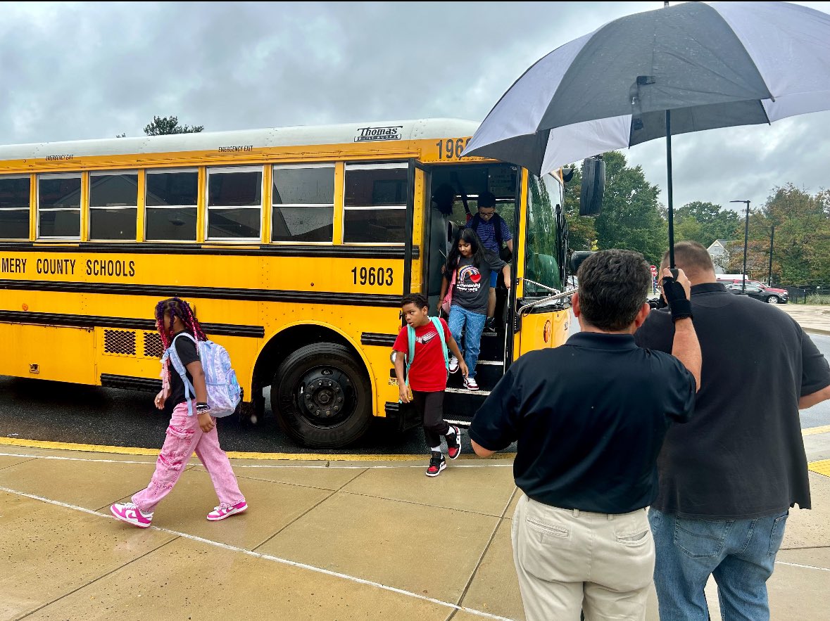 Last week grade 4-5 students were thrilled to star in <a href="/MCPSTV/">MCPS-TV</a>’s next bus safety video!