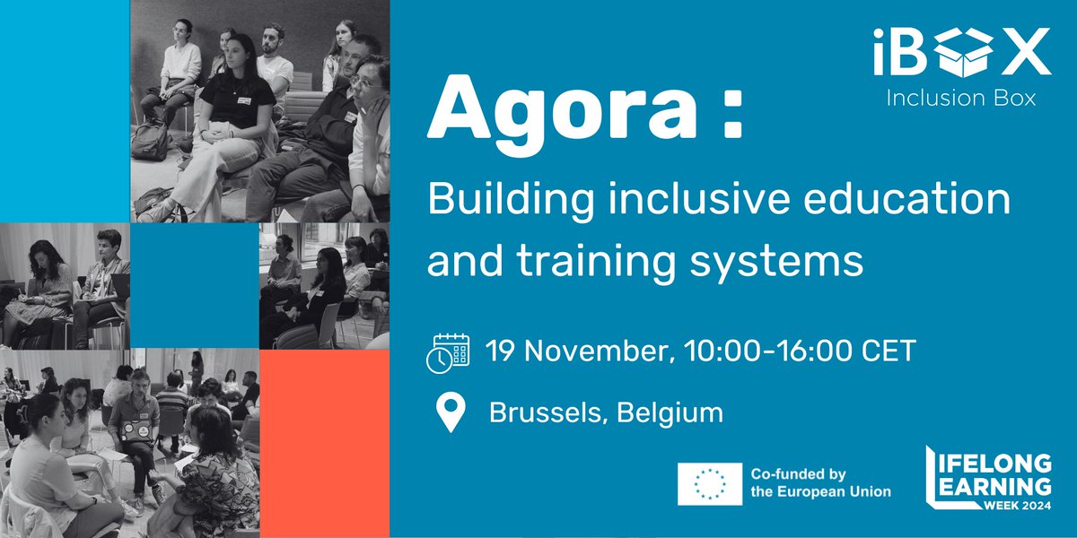 Save the date! Our conference on inclusion in the education and training systems will be held on 19 November! 🥁 

It will be a day of collaboration, sharing insights, and learning from diverse experiences and good practices.   

More information: lllplatform.eu/post/save-the-…