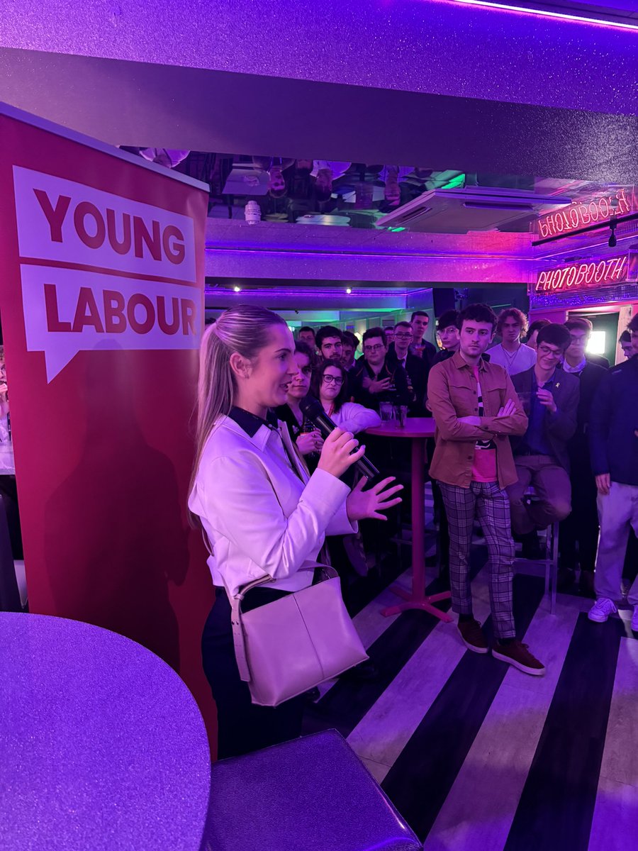 YoungLabourUK's tweet photo. And it’s a wrap!

Great to see so many of our members at our drinks last night and at all our events on youth day

See you at @LabourStudents disco 🪩 https://t.co/KBOZCkwC6t