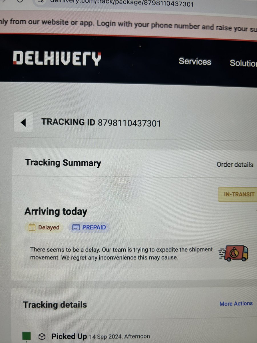 chiragsonchatra's tweet photo. The shipping company’s are minting money but still doesn’t fulfill their jobs properly. @delhivery @jagograhakjago parcel Picked on 14th sept from Mumbai , suppose to reach in Mumbai itself on 15th Sept is still not reached &amp; when tracked , still shows Delay. I am suprised. https://t.co/4MuEFkmtVo