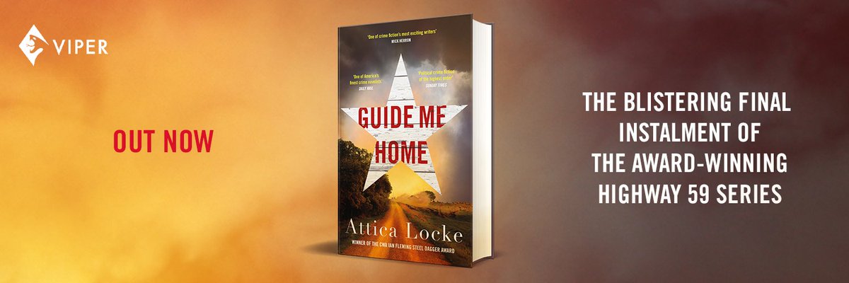 ViperBooks's tweet photo. 'This is compelling political crime fiction'

A fantastic review for @atticalocke's #GuideMeHome in the @guardian's round-up of the best recent crime and thrillers ⭐️

🔗 https://t.co/hy0NuRqkHQ https://t.co/YwbPTBK31o