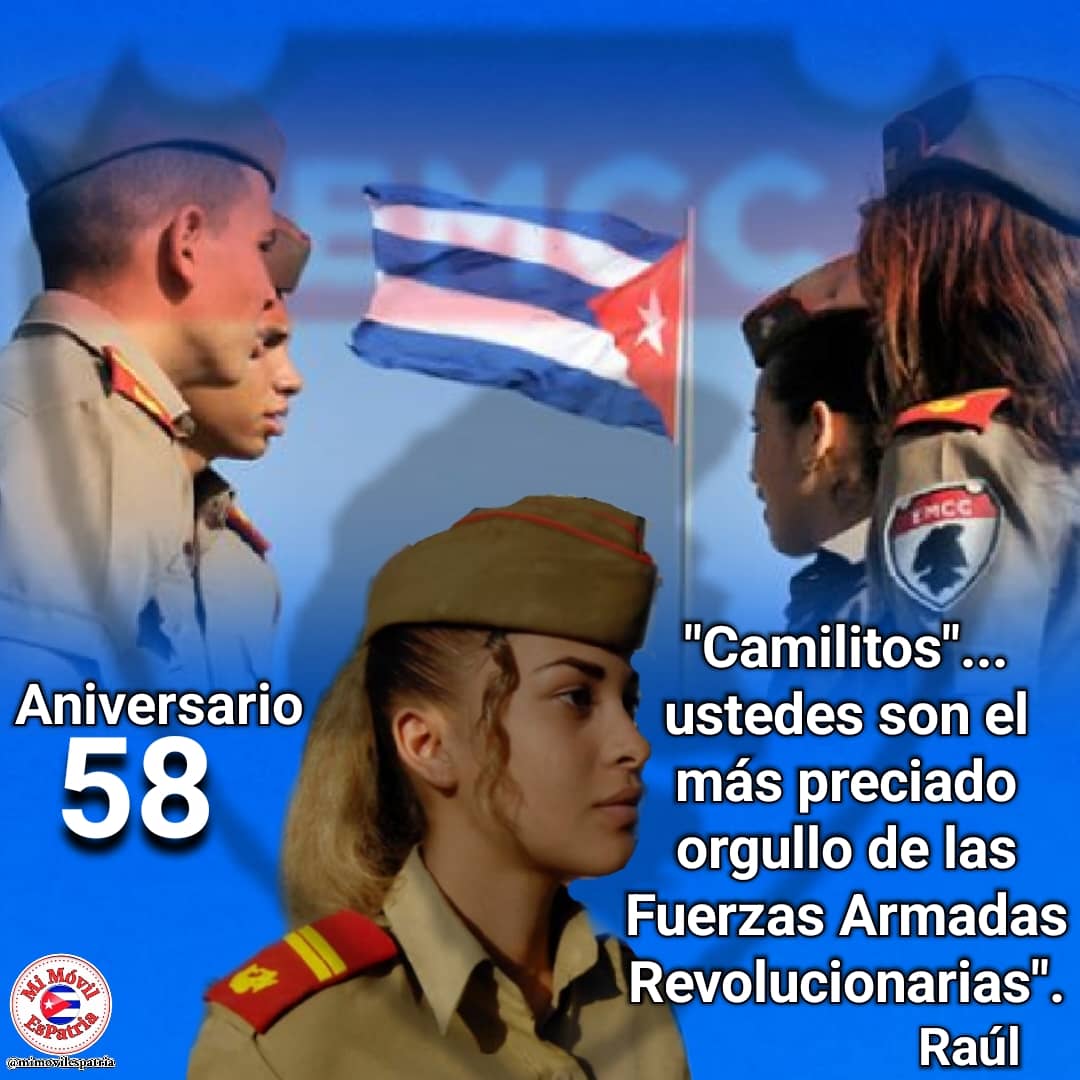 FernandodeCuba's tweet photo. Muchas felicidades para todos los alumnos, profesores, jefes y trabajadores de las Escuelas Militares Camilo Cienfuegos. Sentimos orgullo de habernos formado en ellas.
#Cuba. https://t.co/K7sPXNFv2r