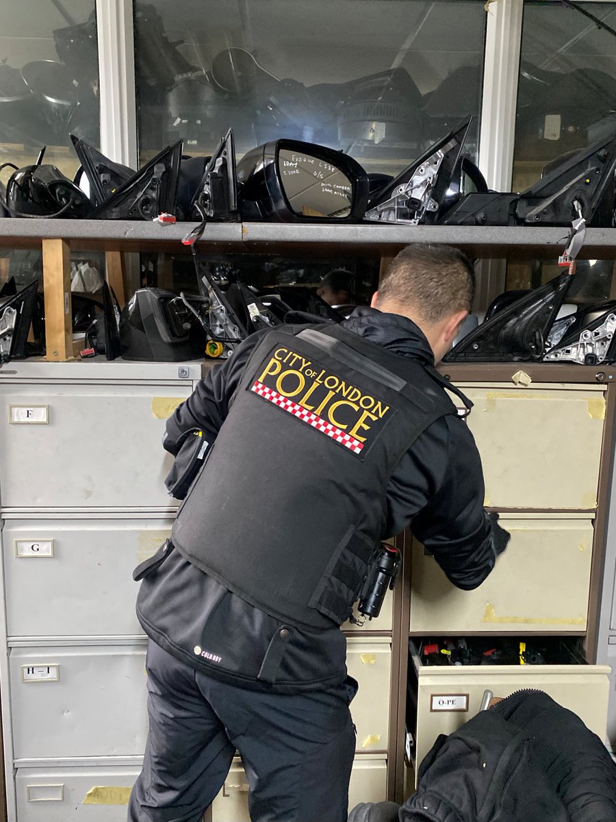 CityPolice's tweet photo. Three men have been arrested as part of an investigation into the sale of counterfeit car airbags, which could have put motorists at risk.

@CityPolicePIPCU and partners searched three addresses in east London and seized fake airbags like those below.

https://t.co/UfrSWdHI7z https://t.co/aaXYzkZcTH