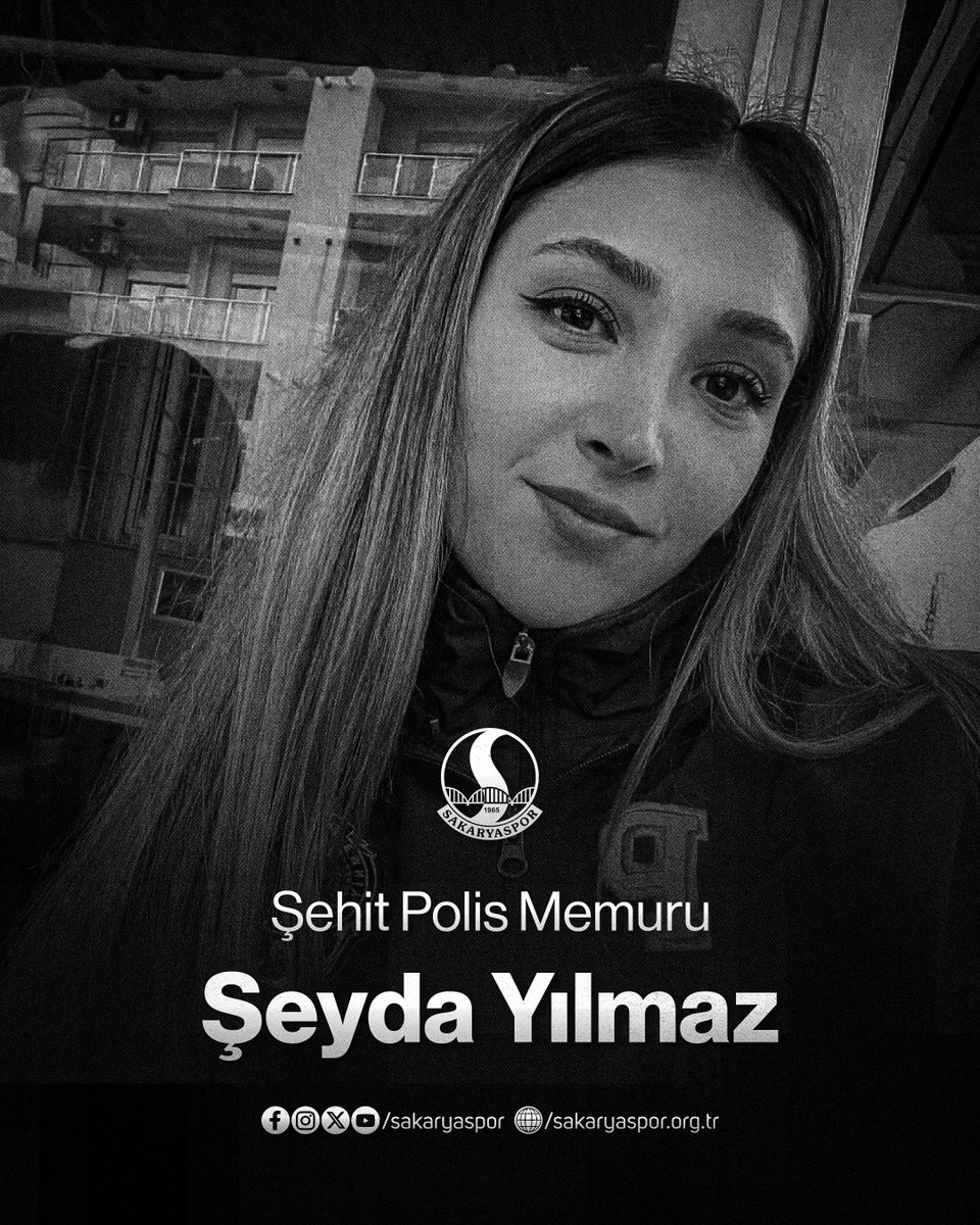 Ümraniye'de görev başında uğradığı alçak saldırı sonucu şehit düşen Polis Memurumuz Şeyda Yılmaz’ın acı haberini derin bir üzüntüyle öğrenmiş bulunmaktayız.

Şehidimize Allah’tan rahmet, kederli ailesine başsağlığı, yaralı polisimiz Kürşat Hakkı Sarıtepe’ye de acil şifalar