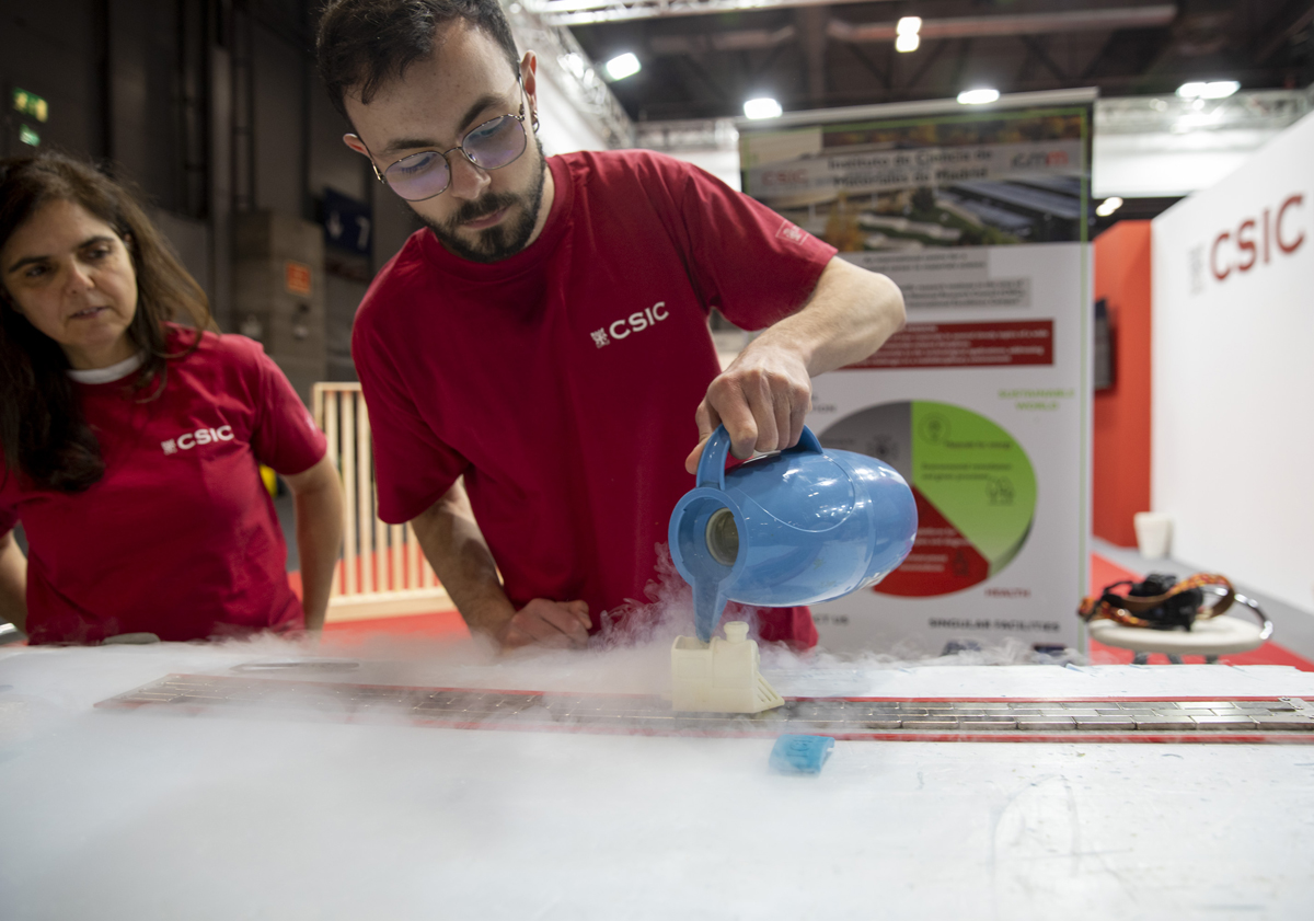 💡 Escape rooms, yincanas, charlas, talleres o exposiciones. ¿Te apuntas a la Noche Europea de los Investigadores y las Investigadoras? El CSIC propone más de 200 actividades. 🗓️Los días el 27 y 28 de septiembre en 10 comunidades autónomas ➡️ csic.es/es/actualidad-…
#NightSpain