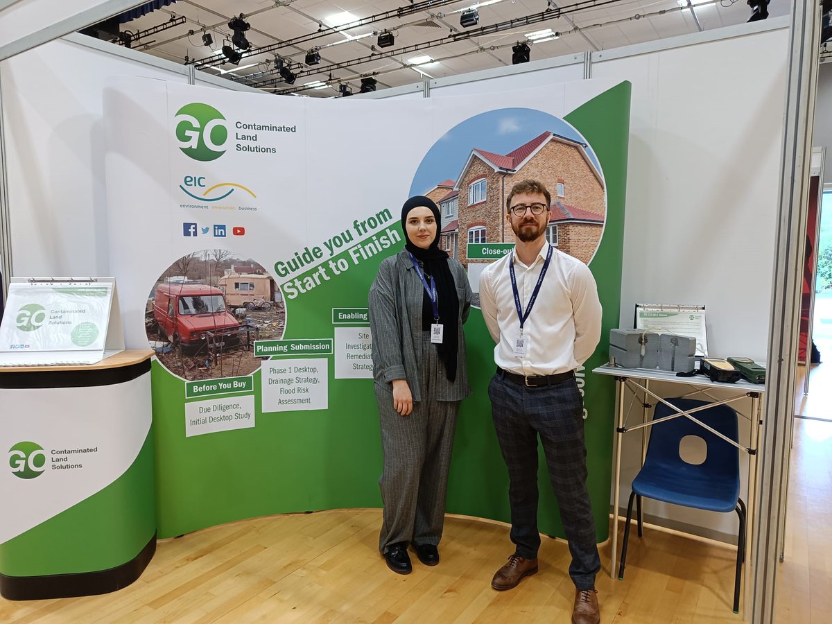 All ready for the South East Property Expo, come and meet us at stand number 7! <a href="/sepropertyexpo/">SE Property Expo</a> #LondonBuild #Environmental #contamination #planning #development #housing #contaminatedland #environment #construction