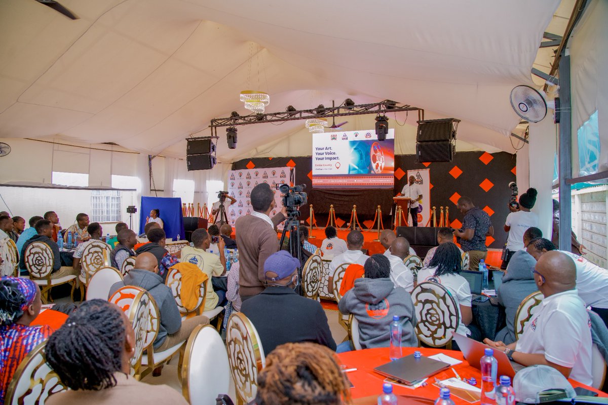 Kenya Film Classification Board (@infokfcb) on Twitter photo #UsaniiSafe4All
@realjohngitonga ~ I urge creatives to create content that promotes Kenya's national values and aspirations.
<a href="/njogunjoroge1/">Njogu Wa Njoroge HSC</a> <a href="/NellyMuluka/">Nelly Muluka</a> <a href="/marcosMasiga/">IAMMARCOS</a>
<a href="/moyasa_ke/">Min. of Youth Affairs, Creative Economy & Sports</a> <a href="/SASDF_Kenya/">Sports, Arts and Social Development Fund</a>
<a href="/jsidai/">Jennifer Naserian</a> <a href="/SDY_Ke/">State Dept for Youth Affairs & Creative Economy</a> #UsaniiSafe4All
@realjohngitonga ~ I urge creatives to create content that promotes Kenya's national values and aspirations.
<a href="/njogunjoroge1/">Njogu Wa Njoroge HSC</a> <a href="/NellyMuluka/">Nelly Muluka</a> <a href="/marcosMasiga/">IAMMARCOS</a>
<a href="/moyasa_ke/">Min. of Youth Affairs, Creative Economy & Sports</a> <a href="/SASDF_Kenya/">Sports, Arts and Social Development Fund</a>
<a href="/jsidai/">Jennifer Naserian</a> <a href="/SDY_Ke/">State Dept for Youth Affairs & Creative Economy</a>