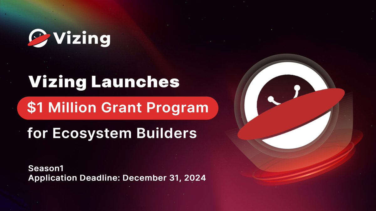 🛸 Attention builders! 

🌐 Vizing launches $1M Ecosystem Builder Grant Program 

🛠️ Open to teams &amp; solo developers

📚 More info: medium.com/@Vizing_L2/viz…