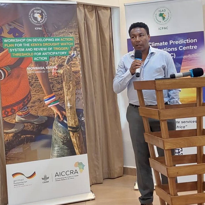 🚨Droughts are becoming alarmingly severe in 🇰🇪, leading to acute food shortage and water stress, thereby risking the lives and livelihoods of smallholder farmers and livestock keepers. 

That is why AICCRA, partnering with <a href="/IGAD_CPAC/">ICPAC</a> and <a href="/GovtOfKenya/">Government of Kenya</a>, plans to support the