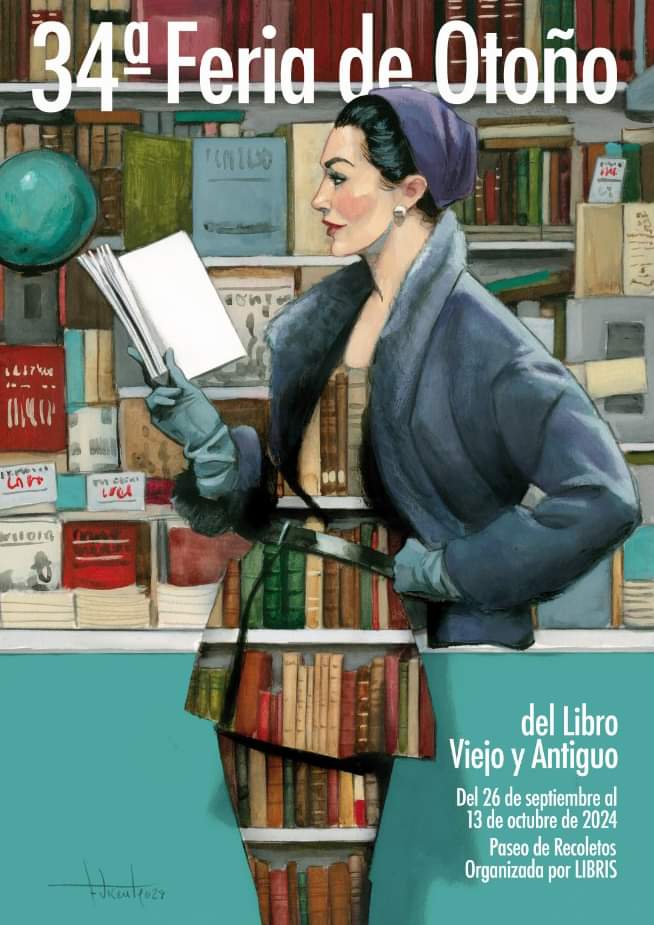 📣 ‼️Este jueves se inaugura la 34ª edición de la Feria de Otoño del Libro Viejo y Antiguo de Madrid‼️ 👇

📅 Del 26 de septiembre al 13 de octubre.
📍 Paseo de Recoletos (desde Cibeles hasta la altura de la calle Almirante).