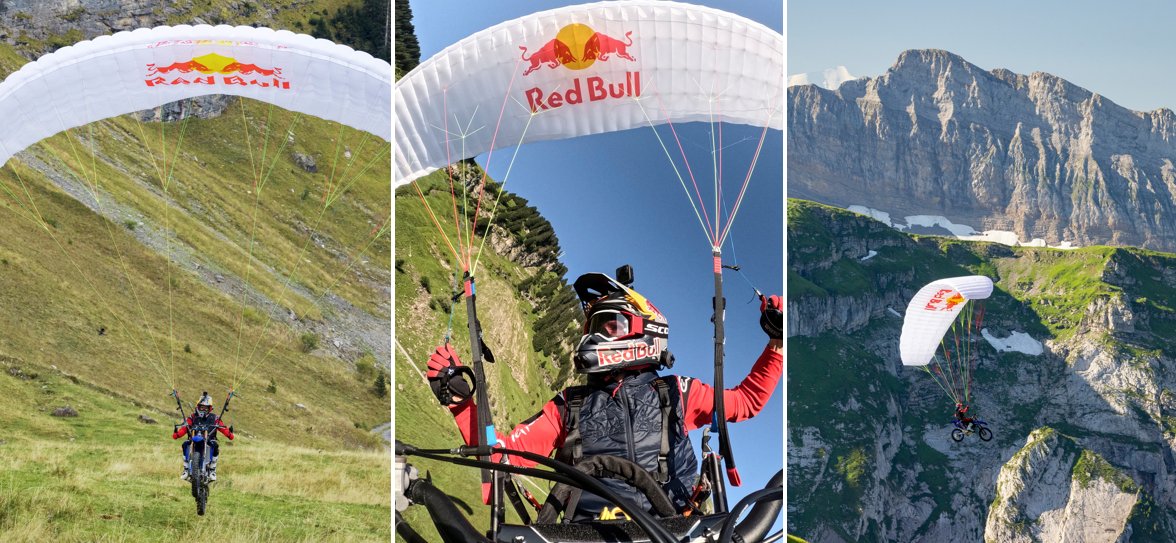 Ride &amp; Fly : Quand Tom Pagès mixe motocross et parapente dlvr.it/TDZKRT