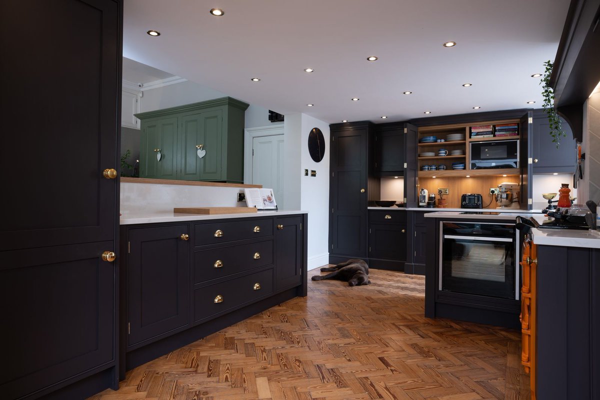 Eye-catching and unique, delivered as standard with a Sheerin Bespoke kitchen design. #Knutsford #Cheshire