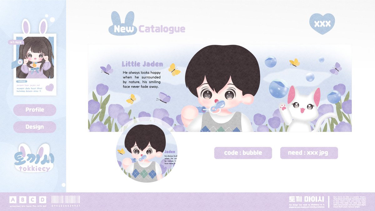 ᯓᡣ𐭩 A repost will be highly appreciated🎀˚˖𓍢ִ໋ 

안녕하세요! Temen-temen, ayo kenalan sama dua layout chibi aku, 'noble' dan 'bubble'. Apakah ada kesamaan dengan BA lain? Kalau ada, jangan sungkan buat tegur aku di DM, ya! Terima kasih banyak 💓

#zonauang #zonajajan