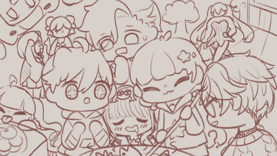 NaoDoesStuff's tweet photo. some scribble shenanigans with friends ms1 and ms2 characters https://t.co/C8VNHyzOvs