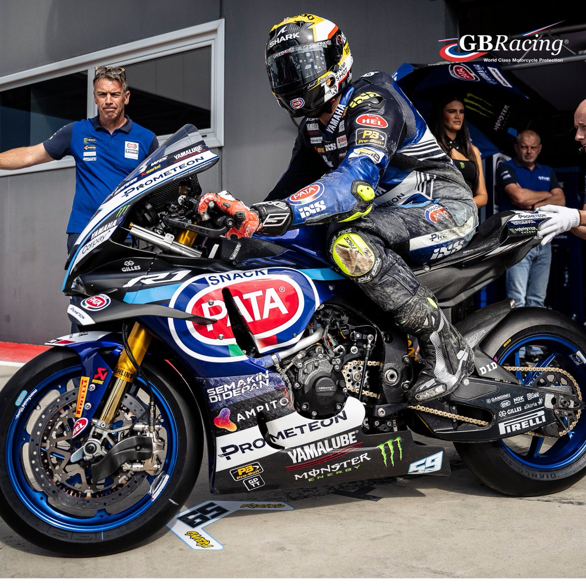 GBRacing World Class Motorcycle Protection (@gbracingeu) on Twitter photo Seeing the speed at which the @PataYamahaWSBK team repaired <a href="/NickCanepa59/">Niccolò Canepa</a>'s R1 after a qualifying crash was really quite something.
Another engine saved and a new GBRacing cover fitted in under a minute. 🤯
📷 <a href="/geebeeimages/">GeeBee Images</a>
#ITAWorldSBK #WorldSBK #Yamaha #R1 #GBRacing Seeing the speed at which the @PataYamahaWSBK team repaired <a href="/NickCanepa59/">Niccolò Canepa</a>'s R1 after a qualifying crash was really quite something.
Another engine saved and a new GBRacing cover fitted in under a minute. 🤯
📷 <a href="/geebeeimages/">GeeBee Images</a>
#ITAWorldSBK #WorldSBK #Yamaha #R1 #GBRacing