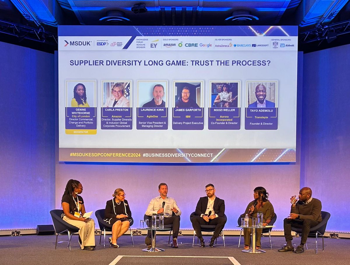 We're honored to have sponsored the awards gala at #MSDUK #MSDUK and #ESDP Business Diversity Connect conference, celebrating excellence in #supplierdiversity. As we mark 14 years of partnership with MSDUK, we're more committed than ever to fostering inclusive #supplychains.