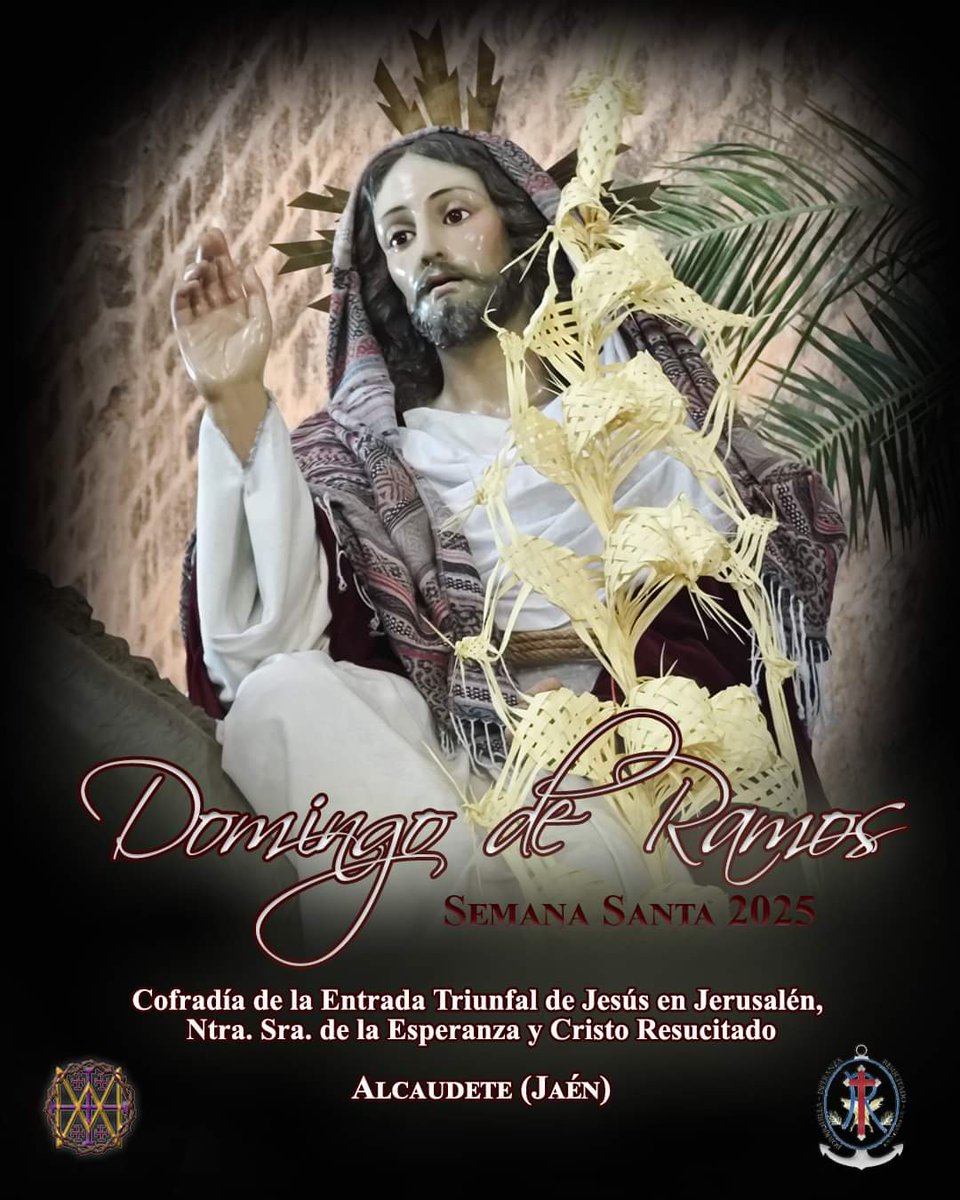 📣 COMUNICADO OFICIAL📣

Nos complace anunciar el acuerdo de renovación alcanzado con la Cofradía de la Entrada Triunfal de Jesús en Jerusalén, Ntra. Sra. de la Esperanza y Cristo Resucitado de Alcaudete (Jaén), para acompañar a la "Borriquilla" el Domingo de Ramos de 2025.