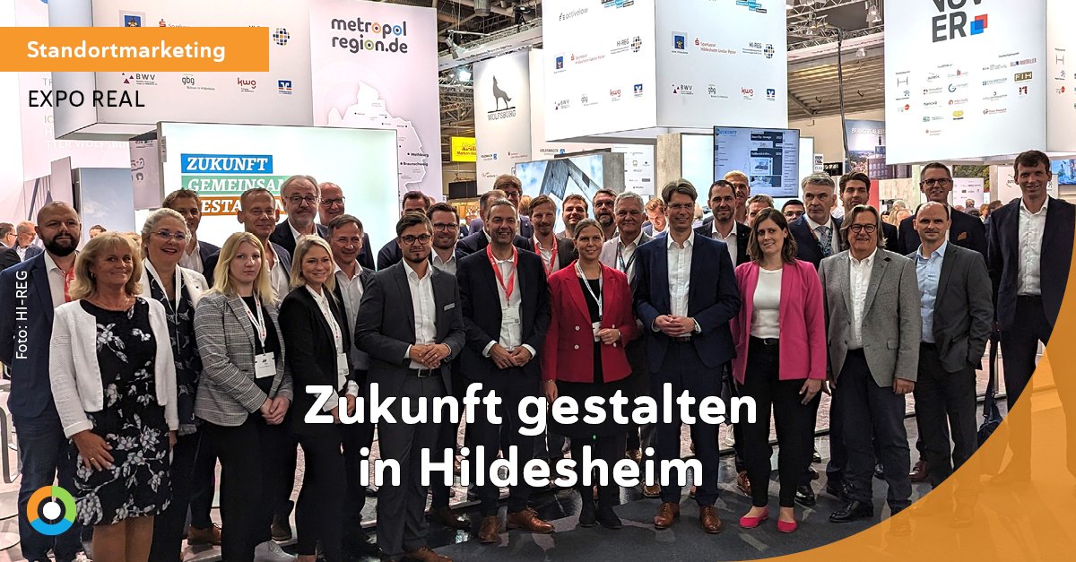 Auf der <a href="/EXPOREAL_Munich/">EXPO REAL</a> präsentiert sich auch Hildesheim als einer unserer neun Partner an unserem Gemeinschaftsstand: metropolregion.de/standortmarket…

📅 7. – 9. Oktober
📍 Halle C1, Stand 310 und 410/ Messe München

#Zukunftgestalten #EXPOREAL #Immoblien #Metropolregion