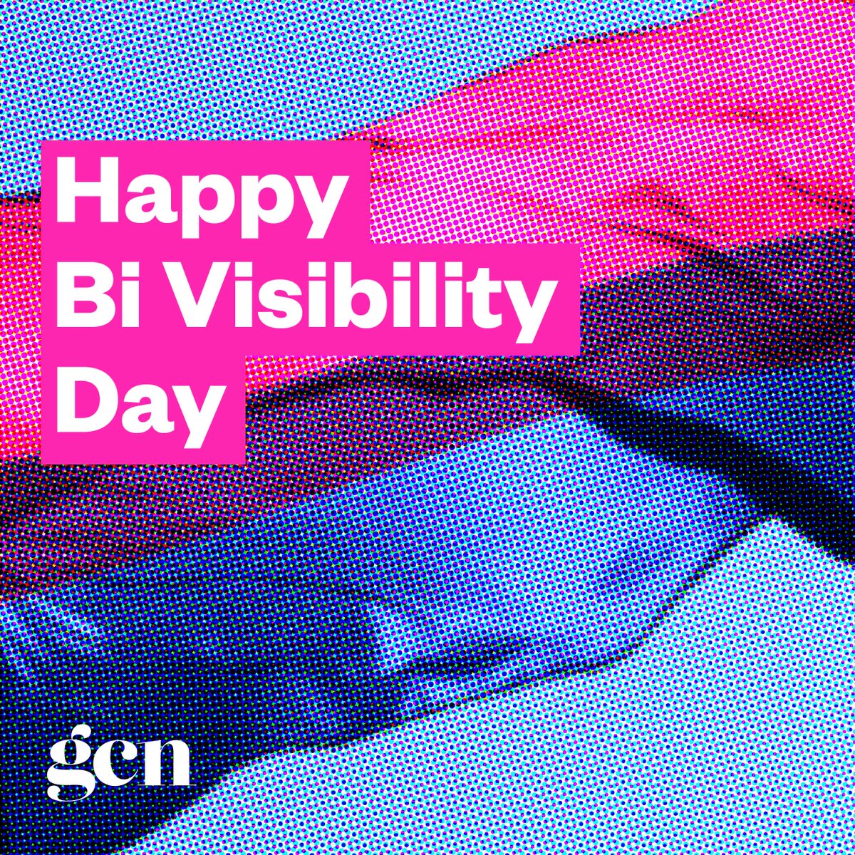 GCNmag's tweet photo. Happy #BiVisibilityDay! Today is the 25th anniversary of #BiVisibilityDay, a chance to celebrate our bi siblings, fight biphobia, and bi-erasure. We love you, we see you , we stand with you ❤️
#BiDay #BiWeek https://t.co/4Qsy97dy24