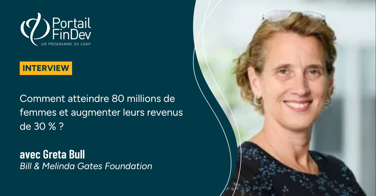 Portail_FinDev's tweet image. [INTERVIEW] "Si nous parvenons à résoudre ce problème pour les femmes, je pense que nous pourrons le résoudre pour l'ensemble de l'écosystème. Mais il faut commencer par les femmes parce que c'est plus difficile".

Greta Bull de la @gatesfoundation partage ses dernières…