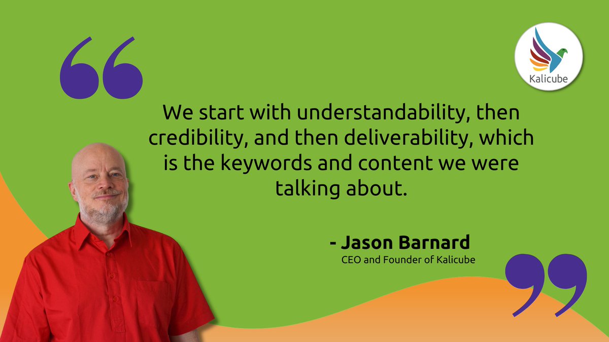 TeamKalicube's tweet image. How can you make sure your brand survives &amp;amp; thrives in an AI-driven world?

Find out that in this short video by our CEO &amp;amp; Founder, Jason Barnard highlighting the three-phase #KalicubeProcess.
kalicube.com/learning-space…

#Understandability #Credibility #Deliverability