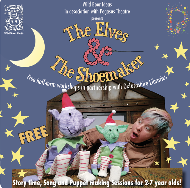 Wild Boor Presents: The Elves &amp; The Shoemaker FREE Workshop

Sunday, October 27th, 2pm–3pm

A FREE storytime, song and puppet making session for 2-7 year olds.

checkout.square.site/merchant/ML2NM…