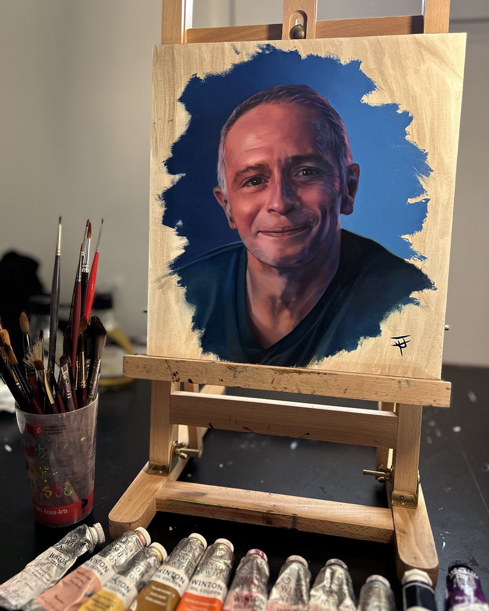 Peinture à l’huile de <a href="/SamuelEtienne/">Samuel Etienne</a> terminée !