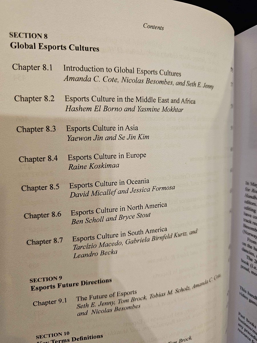 Hashem Alborno (@hashemalborno) on Twitter photo Honored to have my own chapter on esports in the "Routledge Handbook of Esports", alongside incredible contributors from around the world!
Thanks to the incredible <a href="/DrSethJenny/">Seth Jenny</a> <a href="/t0bs3n/">Tobias M. Scholz</a> <a href="/NicoBesombes/">Nico Besombes 🦋</a> <a href="/TGJBrock/">Tom Brock</a> and <a href="/accote/">Amanda Cote</a>
Special thanks to the amazing <a href="/CaitMcGeePT/">Dr. Cait McGee, PT, DPT</a> who nominated Honored to have my own chapter on esports in the "Routledge Handbook of Esports", alongside incredible contributors from around the world!
Thanks to the incredible <a href="/DrSethJenny/">Seth Jenny</a> <a href="/t0bs3n/">Tobias M. Scholz</a> <a href="/NicoBesombes/">Nico Besombes 🦋</a> <a href="/TGJBrock/">Tom Brock</a> and <a href="/accote/">Amanda Cote</a>
Special thanks to the amazing <a href="/CaitMcGeePT/">Dr. Cait McGee, PT, DPT</a> who nominated