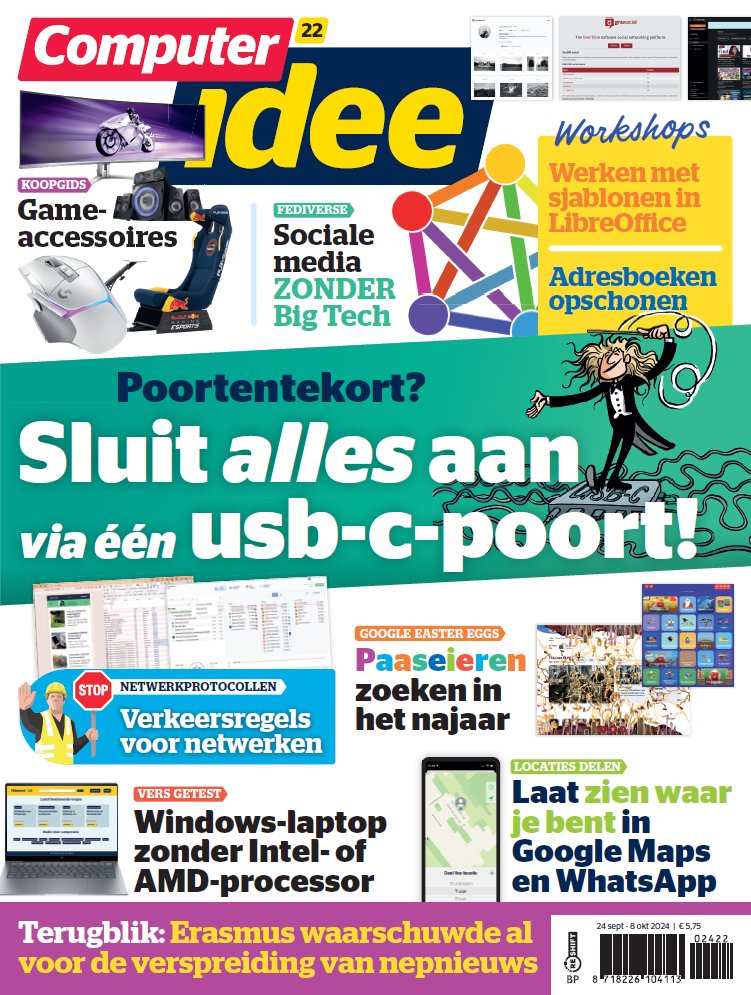 Computeridee's tweet image. Met een dockingstation sluit je meerdere randapparaten aan via één poort. Waar moet je op letten als je er eentje wilt kopen? In Computer Idee 22 vertellen we je alles over deze handige apparaten. Nu verkrijgbaar! Of kies voor een abonnement op reshiftstore.nl/index.asp?BLAD…