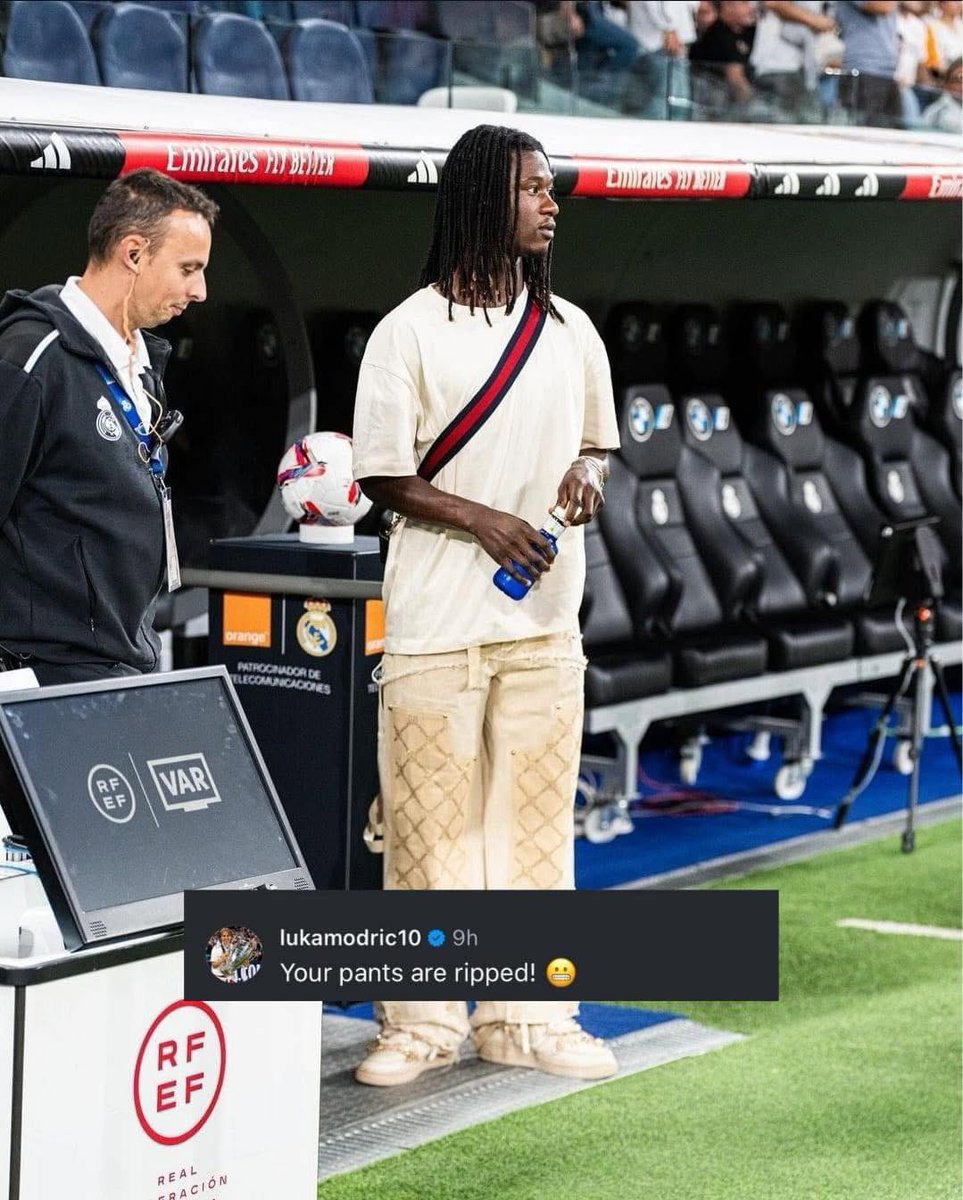 vioxLambo's tweet image. Camavinga il a pas réussi à finir son gigatacos #camavinga #RealMadrid