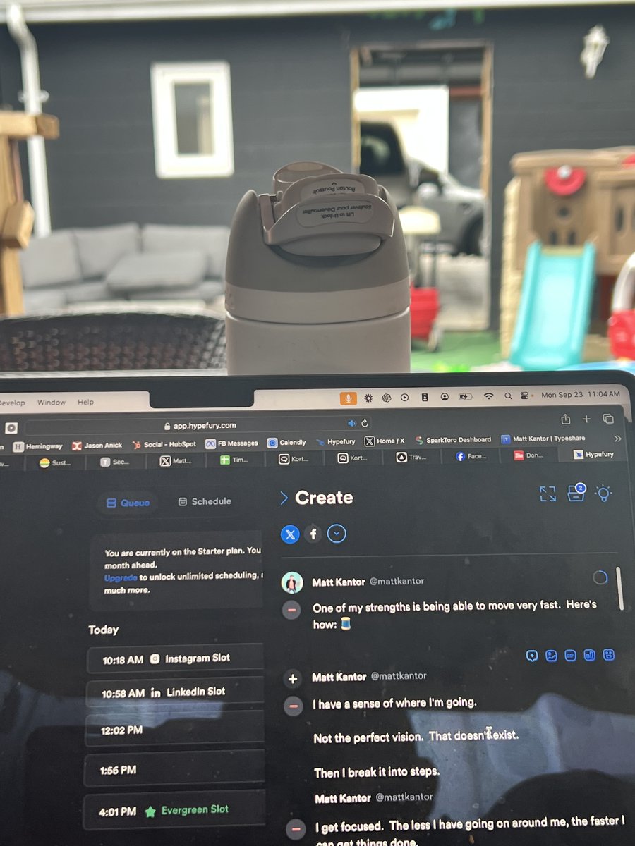 One of my strengths is being able to move very fast.  Here's how: 🧵