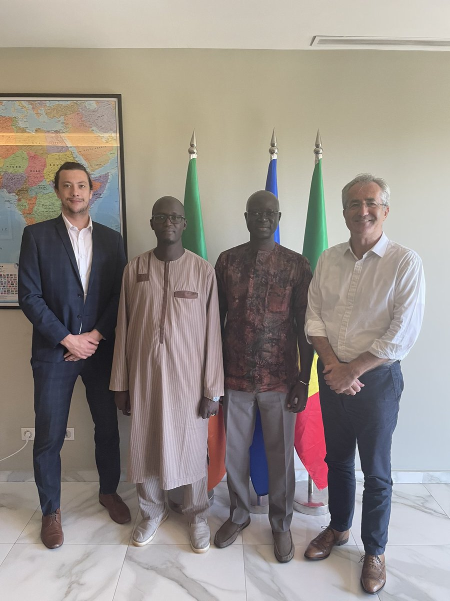 Had a very useful exchange today with Enda Energia a Senegalese NGO focussing on the multidimensional aspects of Development and finding appropriate solutions <a href="/dfatirl/">Irish Foreign Ministry</a>
