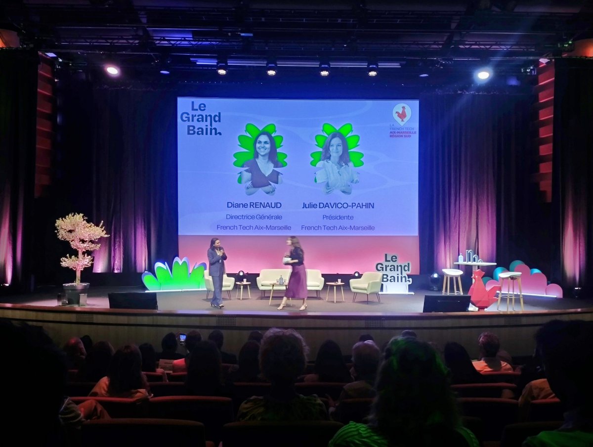 Marion Chaparro 🔆 (@mc4you) on Twitter photo Toute la French Tech s'est donnée RDV au #GrandBain ! 
Une immersion dans les sujets qui interpellent l'écosystème aujourd'hui #Impact
<a href="/JDavicoPahin/">Julie Davico-Pahin</a> <a href="/AMFrenchTech/">French Tech Aix-Marseille Région Sud</a> Toute la French Tech s'est donnée RDV au #GrandBain ! 
Une immersion dans les sujets qui interpellent l'écosystème aujourd'hui #Impact
<a href="/JDavicoPahin/">Julie Davico-Pahin</a> <a href="/AMFrenchTech/">French Tech Aix-Marseille Région Sud</a>
