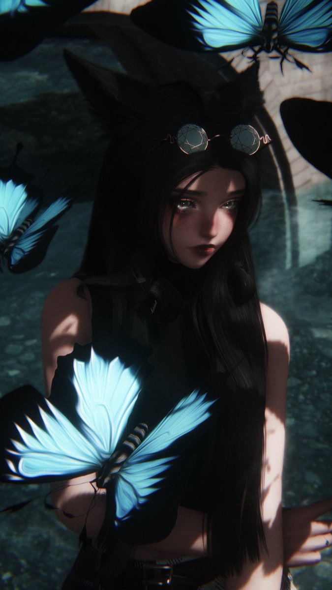 Elea_ffxiv's tweet photo. Gave my best to stay alive ~

#gposer #vivimods https://t.co/v4DbWg1SvW