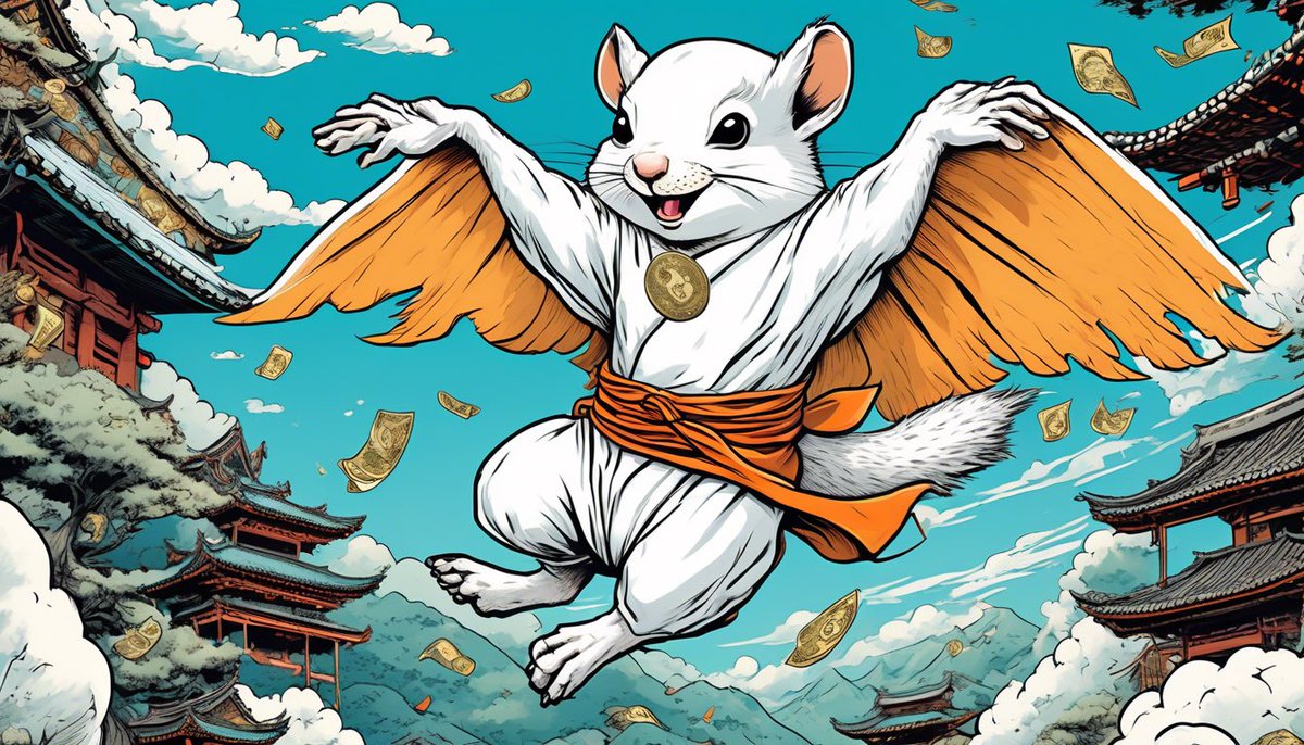 EzoSolana's tweet photo. $EZO will soar to new heights today, as the first squirrel on Solana 🚀 https://t.co/COmZNKJquA