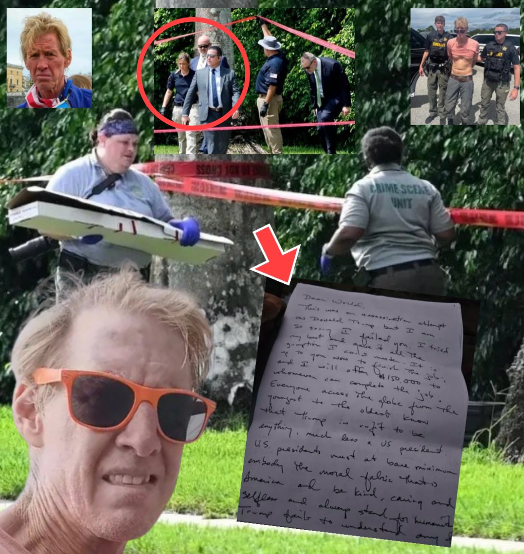 Trump assassin Ryan Routh had 6 cellphones. That suggests he was likely working directly with a 3 letter agency to kill the President.

His plan was perfectly coordinated to escape to Mexico in an unmarked car. He almost got away with it.

Where this gets super strange though is