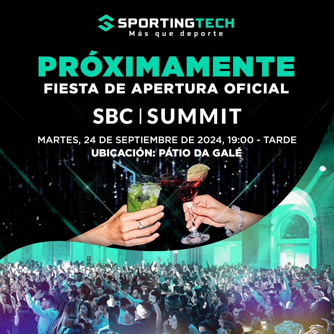 sportingteches's tweet image. ¡Ya está casi a punto! El SBC Summit arrancará a lo grande este año con Sportingtech 🌙

Estamos deseando poder verlos a todos en nuestra fiesta de apertura oficial el 24 de septiembre en Patio da Galé desde las 7 pm.

¡Nos vemos allí!

#sbcsummit #sbcsummit2024 #LATAMNetworking