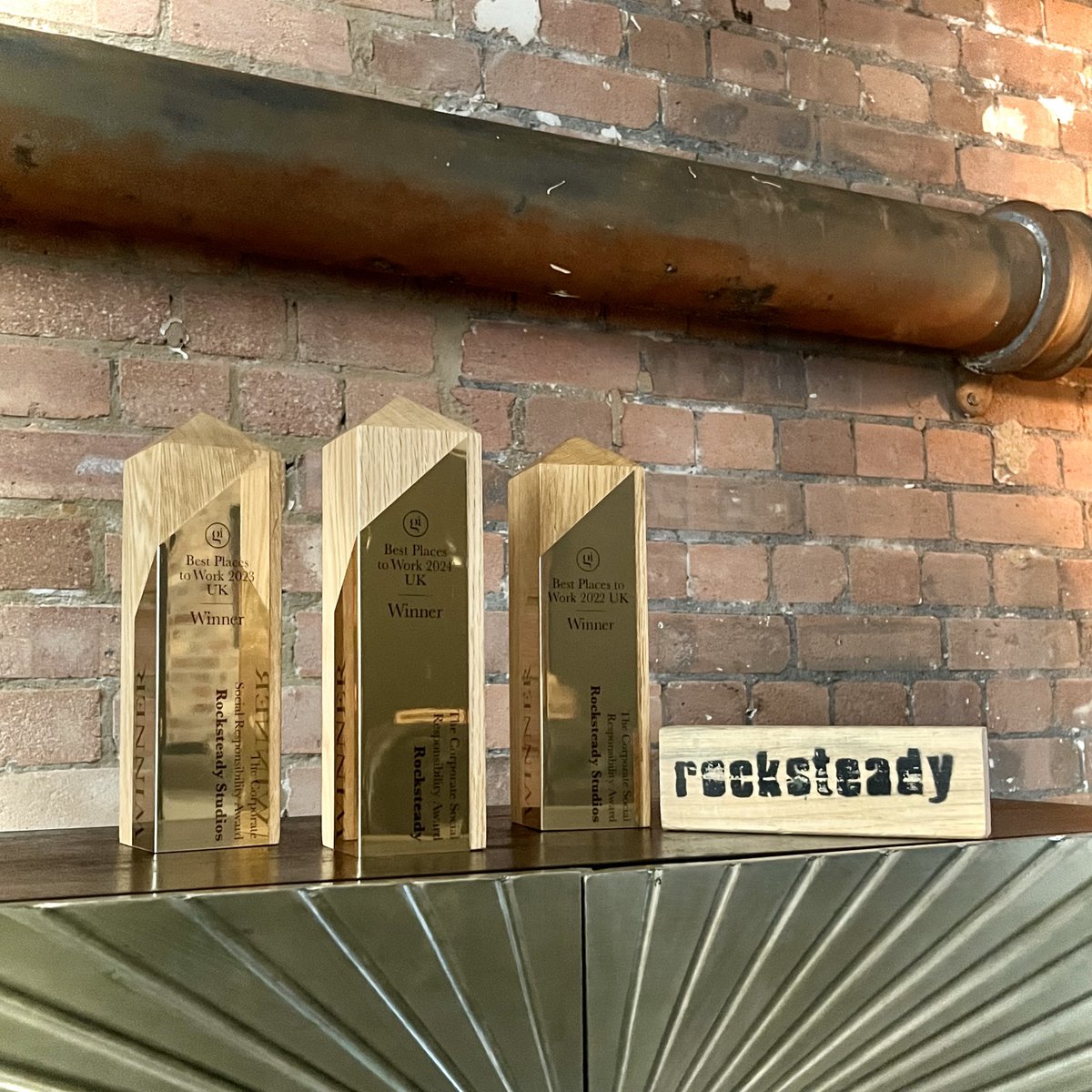 Rocksteady Studios (@rocksteadygames) on Twitter photo We did it! We’ve won the CSR Award at the <a href="/GIBiz/">GamesIndustry</a> Best Places to Work Awards, for the 3rd year in a row!
We couldn’t have done this without the diligent and continuous efforts of our fantastic team.
As always, a huge congratulations to all of this year’s amazing winners. We did it! We’ve won the CSR Award at the <a href="/GIBiz/">GamesIndustry</a> Best Places to Work Awards, for the 3rd year in a row!
We couldn’t have done this without the diligent and continuous efforts of our fantastic team.
As always, a huge congratulations to all of this year’s amazing winners.