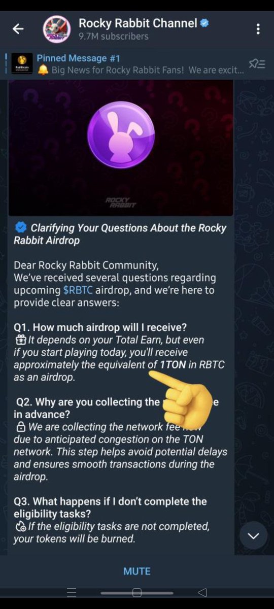 Nftmuse5's tweet photo. Rocky Rabbit What Happened 1 to for all player who joined Game But I have not received my 0.5 ton for gas fee, this type of cheating are very bad I have received 641517 token but available amount is 320758 my gas fee is not received #RockyRabbit $RBTC #FakeProject #Bycot #RBTC https://t.co/bBgFOgXKyP